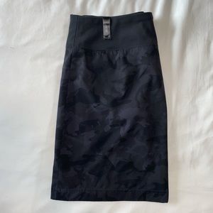 Camo print skort